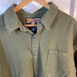 Duluth Trading Co. Men's Hanger Bender Fire Hose Fleece-Lined FOM Shirt